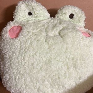 Frog Plushie Stuffed animal pillow